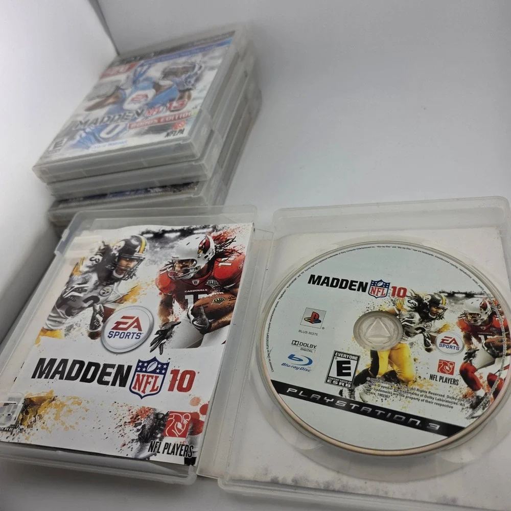 Sony PlayStation 3 Bundle Madden 10 13 COD Ghosts Tony Hawk Army of Two Untested